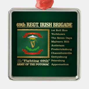 69th Regiment, Ierse Brigade (BH) Metalen Ornament