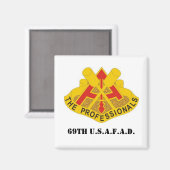 69th U.S.A.F.A.D. Magneet (Voorkant / Achterkant)