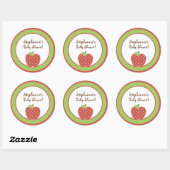 6 - 3 "Favoriet Stickers Rode Schuur Boerderij App (Vel)