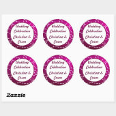 6 - 3" Favoriser Stickers Papier Plan Purple Loop (Feuille)