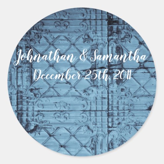 6 - 3" Favoriser Stickers Rustic Tin Panel Ceiling (Devant)