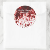 6 - 3" Favoriser Stickers Splatter de sang Vampire (Sac)