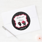 6 - 3" Geef de voorkeur aan Stickers Formele Pette (Envelop)