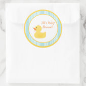 6 - 3"gunst Stickers Rubber Ducky Bubbles (Tas)