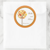 6 - 3" Stickers Favoriser Moderne Arbre Automne Au (Sac)