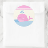 6 - 3" Stickers Favoriser Naut Voilier Baleine (Sac)