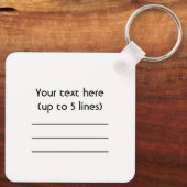 6-4 Chord Inversion Sleutelhanger (Achterkant)