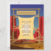 6,5 x 8,75" faire-part de mariage occidental (Devant)