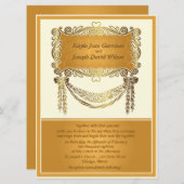 6,5 x 8,75 po - Invitation au mariage (Devant / Derrière)