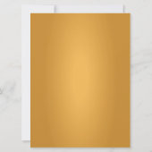 6,5 x 8,75 po - Invitation au mariage (Dos)