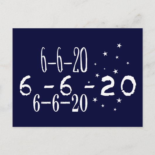 6-6-20 BRIEFKAART (Voorkant)