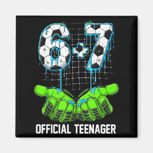 6+7 = 13 jaar oude jongens meisjes tiener 13e verj magneet