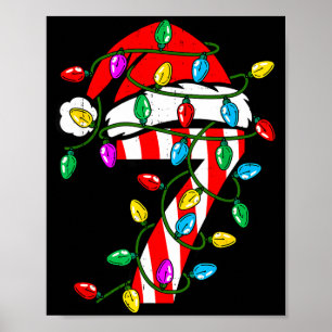 6 7 67 Meme Zes Zeven Candy Grappig Kerst Koppel Poster