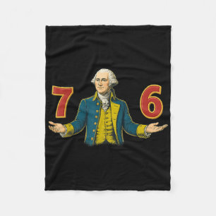 6-7 7-6 George Washington 67 76 Grappig (voor en a Fleece Deken