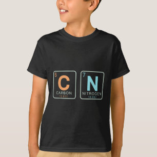 6 7 Brainrot 67 Meme Wetenschap Periodiek Systeem  T-shirt