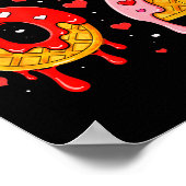 6 7 Cream Drip Six Seven Meme Valentine's Day Men  Poster (Hoek)