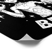 6 7 Funny 67 Six Seven Alien Bruh Hand Boys Gen Al Poster (Hoek)