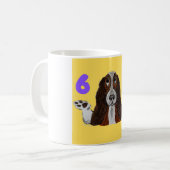6 7 Funny Crazy Doggie Mug (Devant gauche)