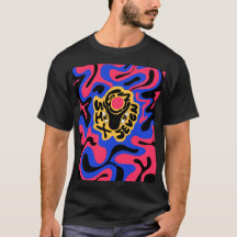 6 7 golvende T-Shirt