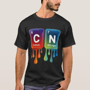 6 7 Grappige Wetenschap Scheikunde Docent Periodie T-shirt