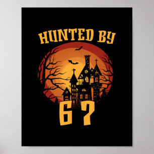 6 7 Halloween 67 Meme Zes Zeven Beangstigend Gen A Poster