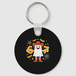 6 7 Halloween Geest 67 Meme Gen Alpha Zes Zeven  Sleutelhanger