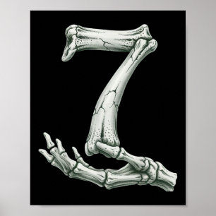 6 7 Halloween Skelet Grappig 67 Meme Gen Alpha Zes Poster