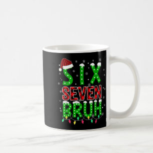 6 7 Kerst Bruh Zes Zeven Kerstmis 67 Prettig Kerst Koffiemok