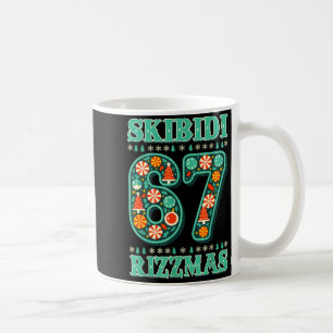 6 7 Kerstmis Skibidi Rizzmas 67 Meme Gen Alpha Sl Koffiemok