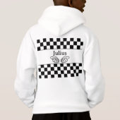6 7 Mème Anniversaire damier Noir Blanc (Dos)