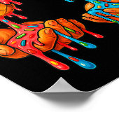 6 7 Meme Ice Cream Drip Funny Gen Alpha Slang  Poster (Hoek)