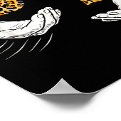 6-7 Meme Leopard Cheetah Cool Six-seven Funny  Poster (Hoek)