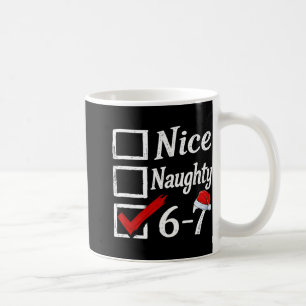 6-7 Meme Leuk Stout 67 Kerstmis Brain Rot Grappig Koffiemok