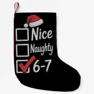 6-7 Meme Leuk Stout 67 Kerstmis Hersenen Rot Grapp Kleine Kerstsok