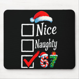 6 7 Meme Leuk Stout 67 Kerstmis Hersenrot Grappig Muismat