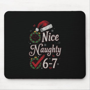 6-7 Meme Leuk Stout 67 Kerstmis Hersens Rot Grappi Muismat