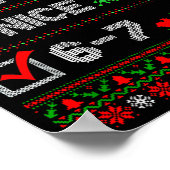 6-7 Meme Nice Naughty 67 Christmas Brain Rot Funny Poster (Hoek)