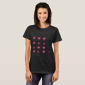 6 7 Meme Six Seven Do The Math Teacher Valentines T-shirt (Voorkant volledig)