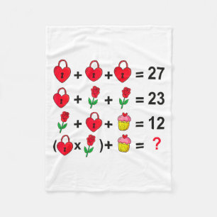 6 7 Meme Six Seven Valentijnsdag 67 Doe de Wiskund Fleece Deken