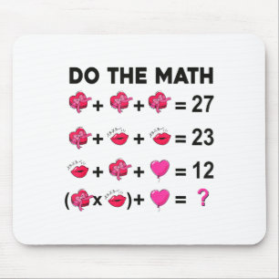 6 7 Meme Zes Zeven Doe De Math Leraar Valentijn Muismat