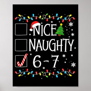 6-7 Moppie Leuk Stout 67 Kerstmis Poster
