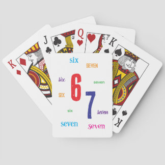 6 7 POKERKAARTEN
