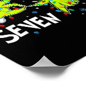 6 7 Six Seven Gen Z Alpha Meme Slang Holiday Merry Poster (Hoek)