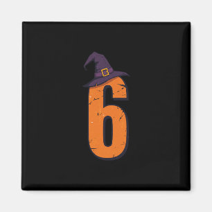 6 7 Six Seven Meme Koppel Passende Halloween Kostu Magneet