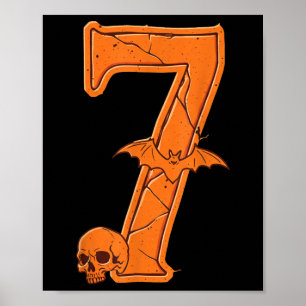 6 7 Six Seven Meme Koppel Passende Halloween Kostu Poster