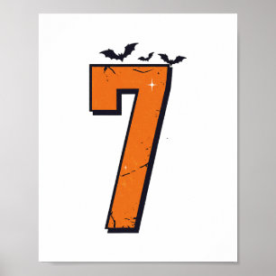 6 7 Six Seven Meme Koppel Passende Halloween Kostu Poster