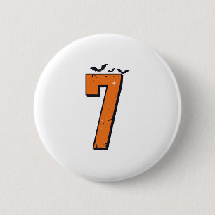 6 7 Six Seven Meme Koppel Passende Halloween Kostu Ronde Button 5,7 Cm