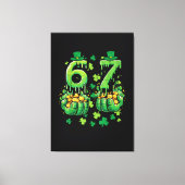 6 7 St. Patrick's Dag Canvas Afdruk (Voorkant)