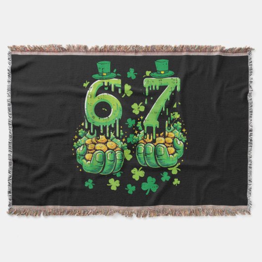 6 7 St. Patrick's Dag Deken (Voorkant)
