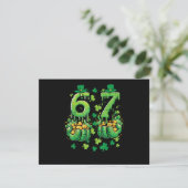 6 7 St. Patrick's Dag Kaart (Staand voorkant)